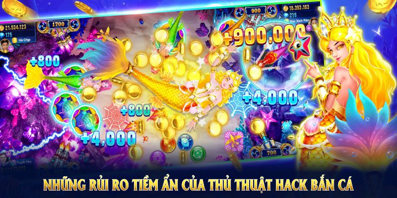 Những rủi ro tiềm ẩn của thủ thuật hack bắn cá có thể gây ảnh hưởng nghiêm trọng đến tài khoản và trải nghiệm